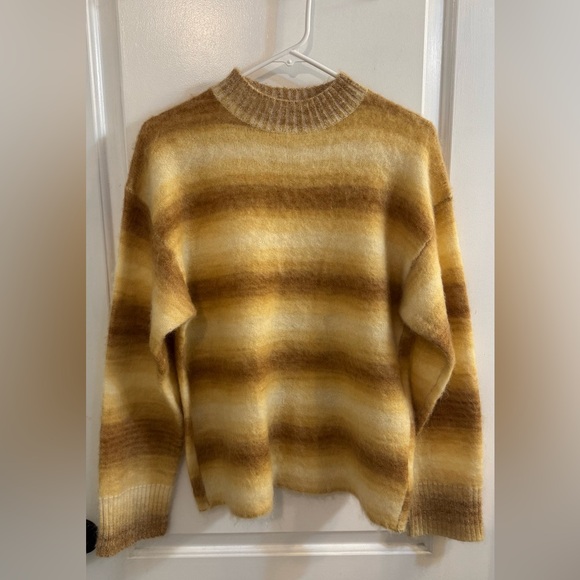 Acne Studios Sweaters - ACNE STUDIOS Ombre Stripe Sweater Sand Beige Small NEW WITHOUT TAG